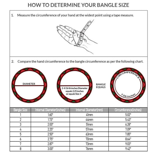Silver Indian Bangles