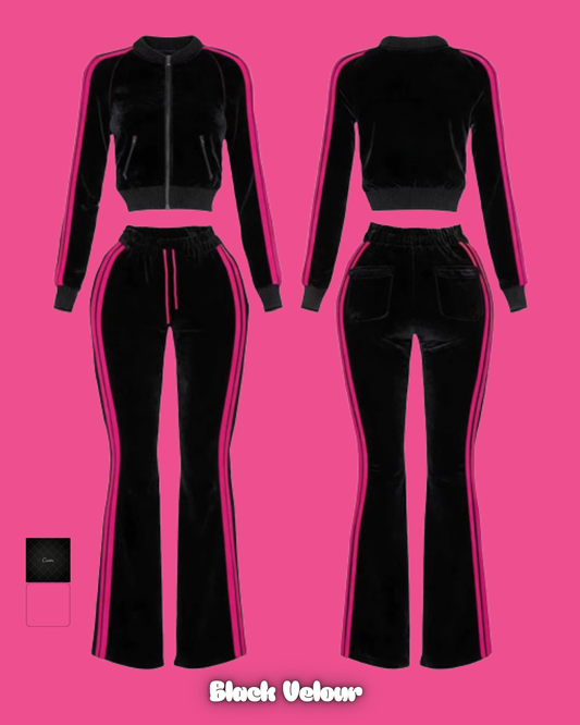 Black Velour Set (PREORDER)
