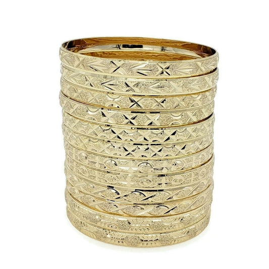 Gold Indian Bangles