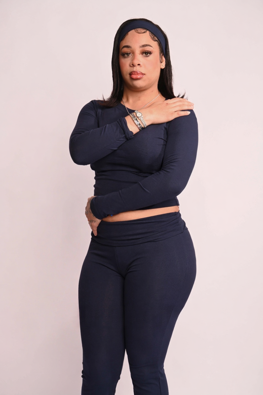 PREORDER Soft Fall 3 Piece Set (Navy)